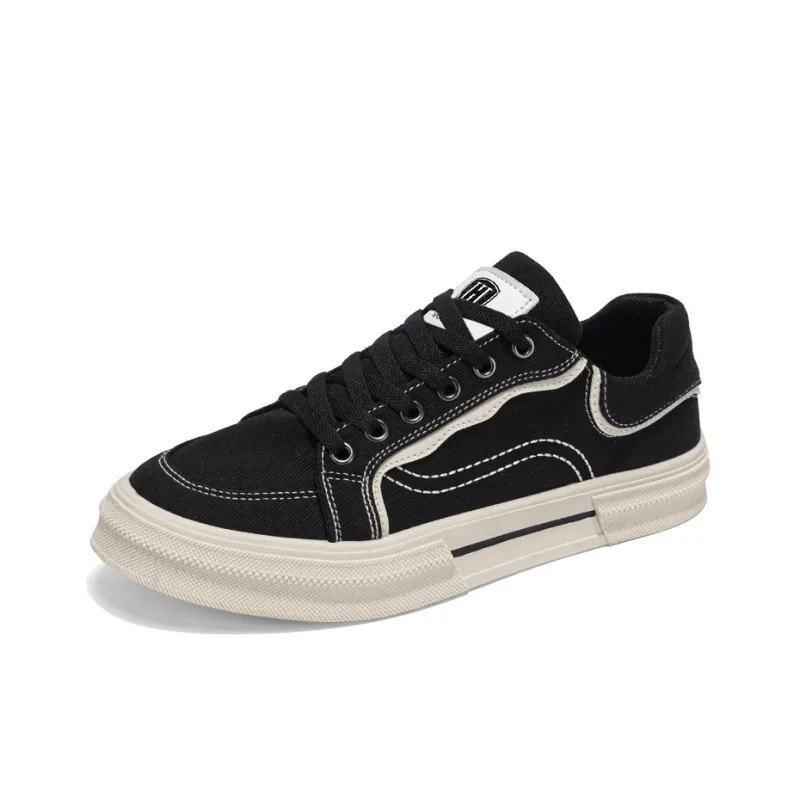 HACKBUTEER Canvas Shoes Men's Box Included-2