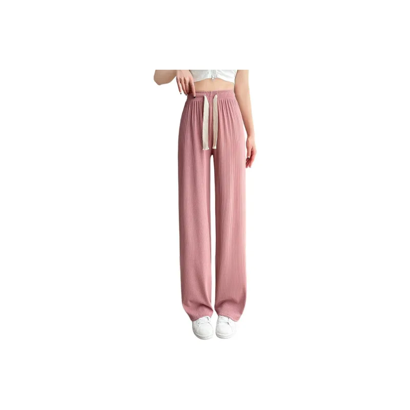 Emodues Casual Pants Women's Pink-0