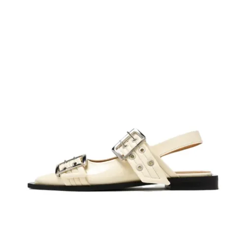 GANNI Casual Single Shoes Women's White