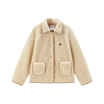 LEDIN Velvet Jackets Women's France Oak Brown