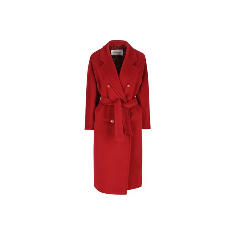 MaxMara Double-Breasted Belted Coat-0