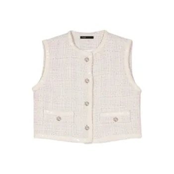 Maje Sequin embellished Tweed Jacket