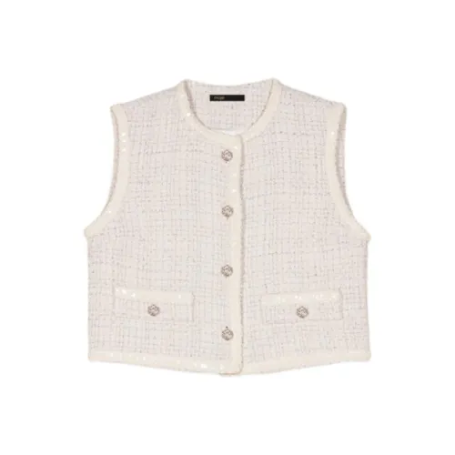 Maje Sequin embellished Tweed Jacket