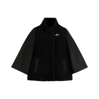 FAY Bouclé-detailed Coat
