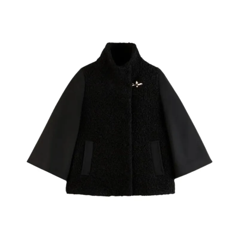 FAY Bouclé-detailed Coat-0