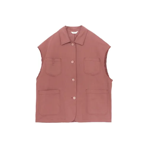 IT'REAL SS25 Vest Women's Russet Red
