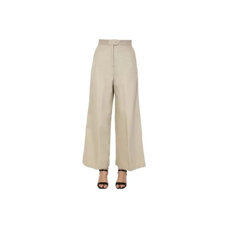 ASPESI Wide Leg Trousers-0