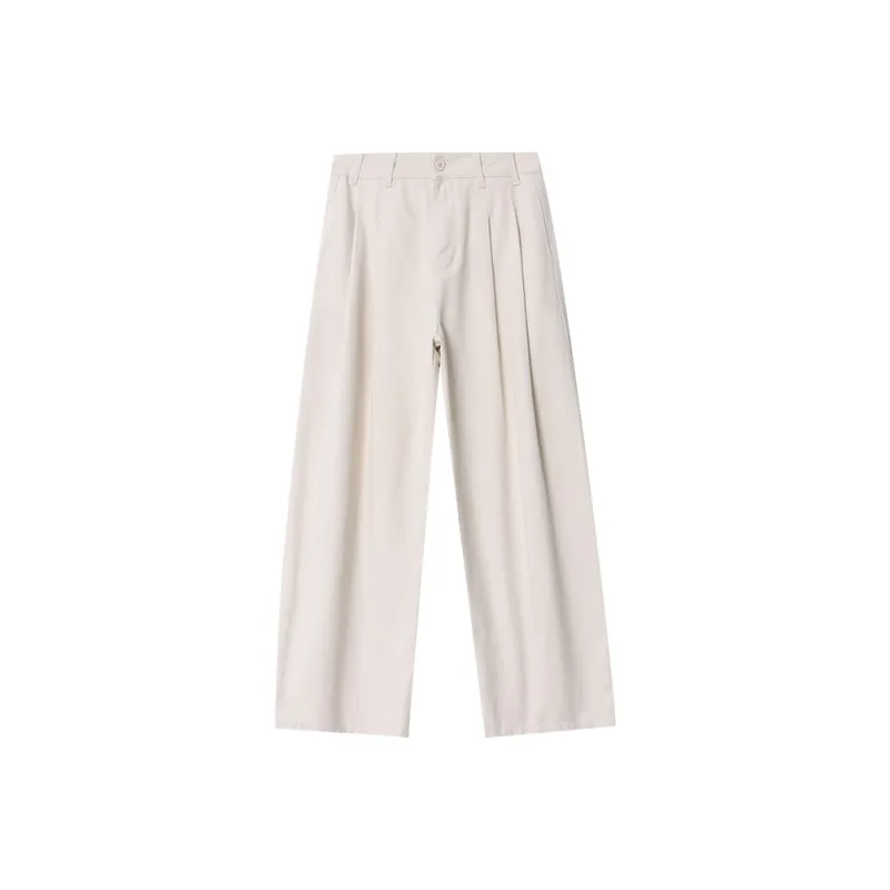 CHARM PICK Casual Pants Women's Beige-0