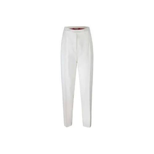 MaxMara Studio Pleat Detailed Tapered Trousers