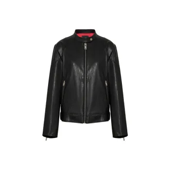 MOCO Leather Jacket Women's Black