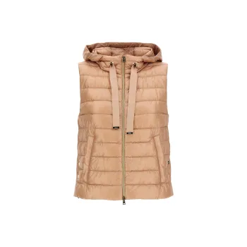 HERNO Quilted Drawstring Gilet
