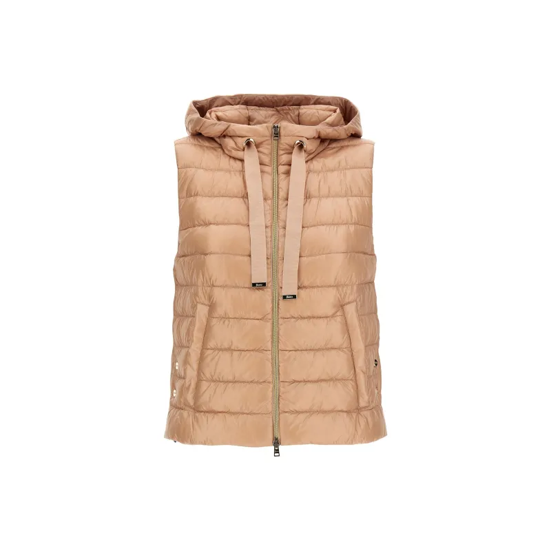 HERNO Quilted Drawstring Gilet-0