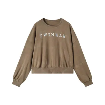 EICHITOO Sweatshirt Women's Dark Brown Pattern