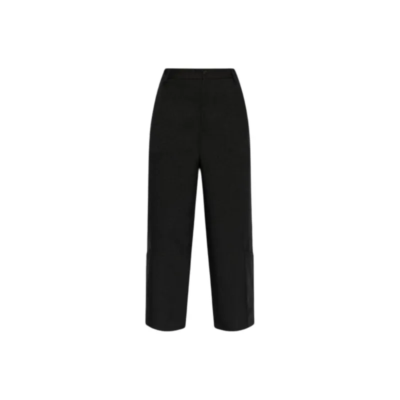 Adidas Women's Y 3 Uniform Wide Leg Trousers Black-0