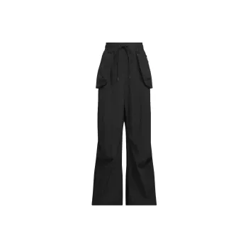 Adidas PARACHUTE TRACKSUIT BOTTOMS Casual Pants Women's Black