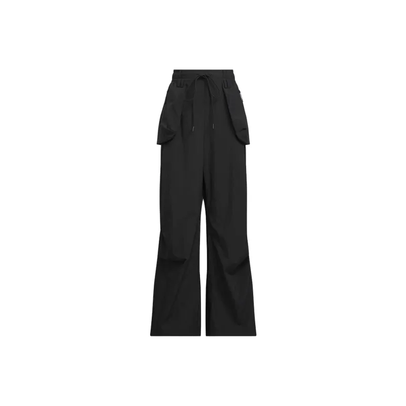 Adidas PARACHUTE TRACKSUIT BOTTOMS Casual Pants Women's Black-0