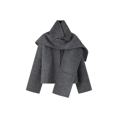 Viktoria Chan Coats Women's Gray