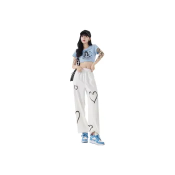 ZAZN Casual Pants Women's White