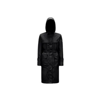 Moncler Trench Coat Women's Black