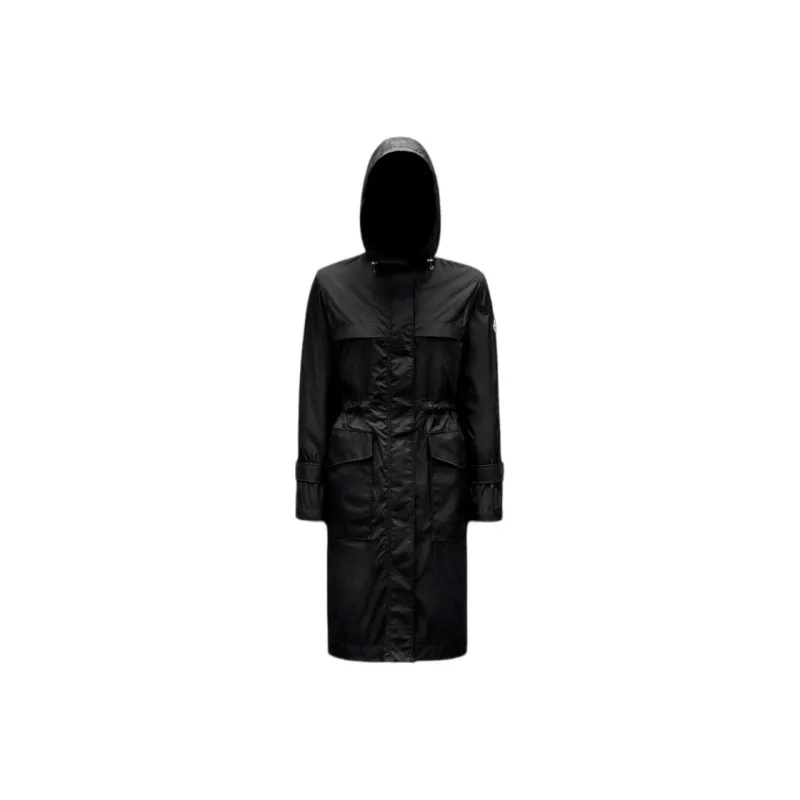 Moncler Trench Coat Women's Black-0