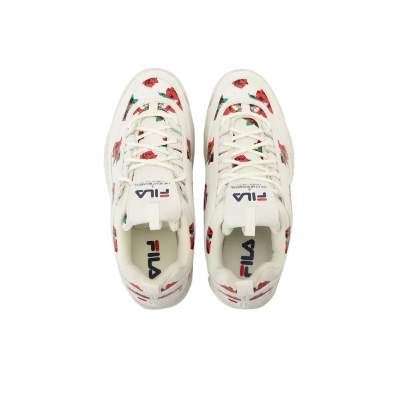 BEDWIN & THE HEARTBREAKERS x FILA Disruptor 2 Anti Slip Wear Resistant Low Top Casual Shoes Unisex Beige-3