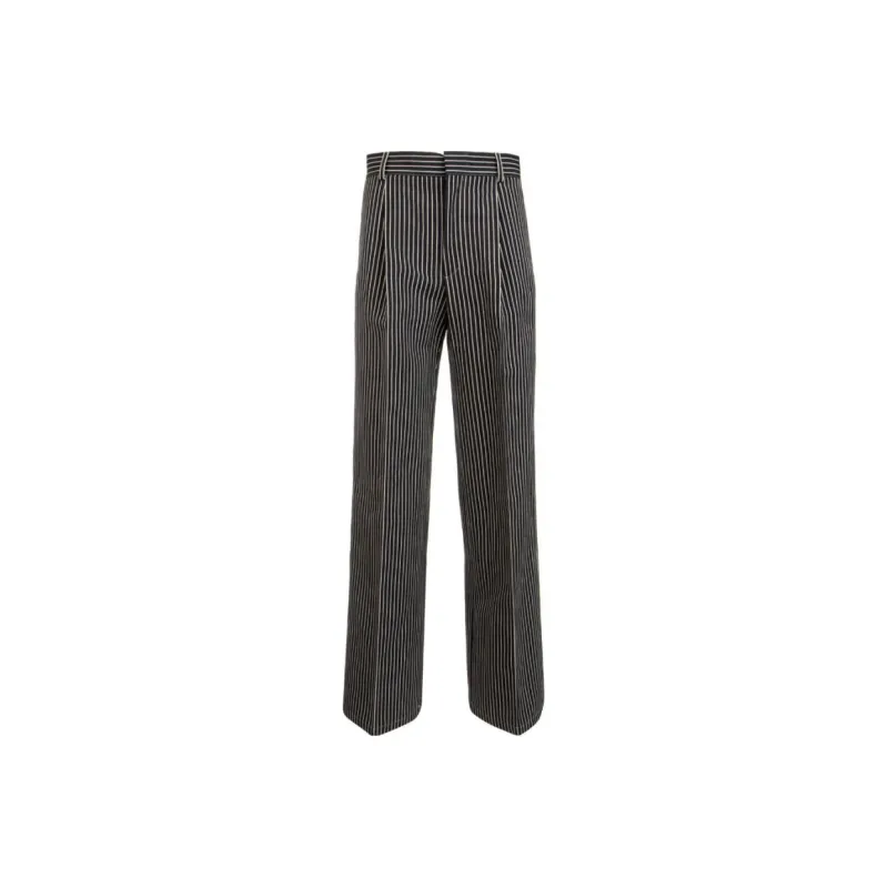 DIOR Casual Pants Women's Black/White-0