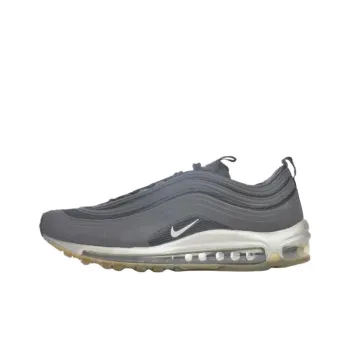 Nike Air Max 97 Anti Slip Wear Resistant Low Top Running Shoes Unisex Gray
