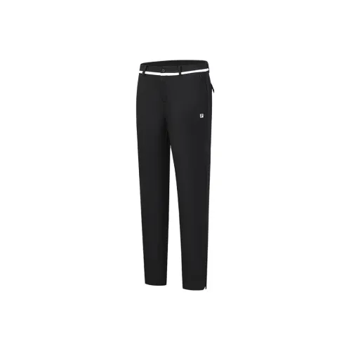 FILA Golf Series Casual Pants Women's Pitch Black