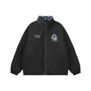 LBPC Puffer Jacket Unisex Black Blue