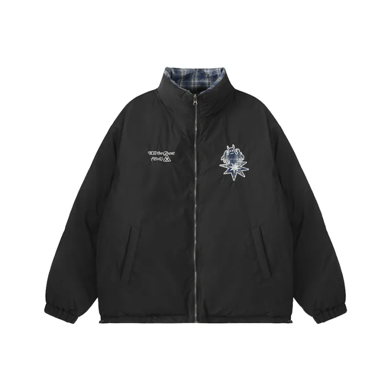 LBPC Puffer Jacket Unisex Black Blue-0