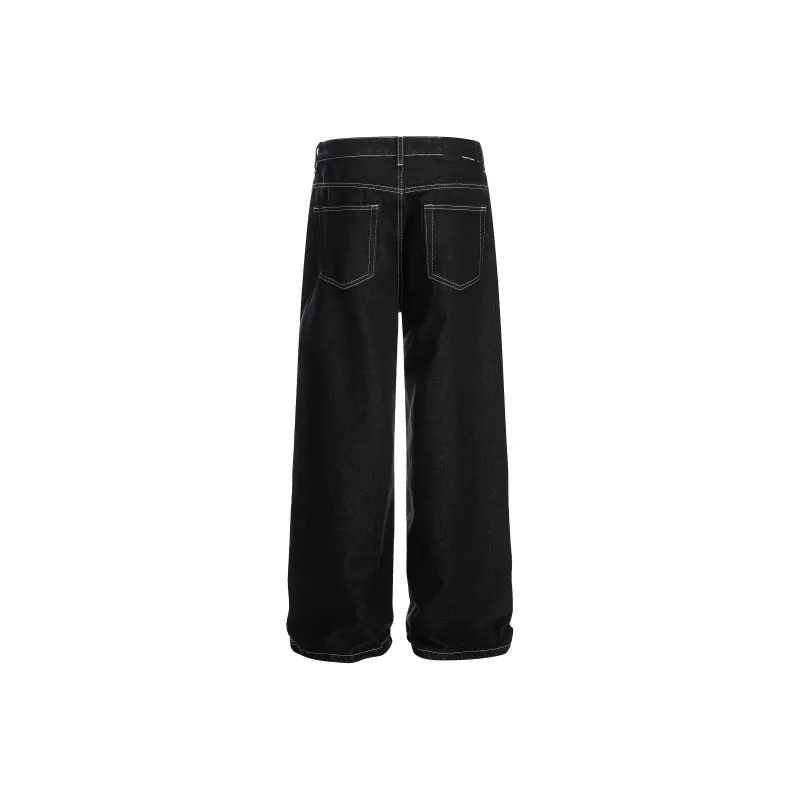 VINMUK Jeans Unisex Black-1