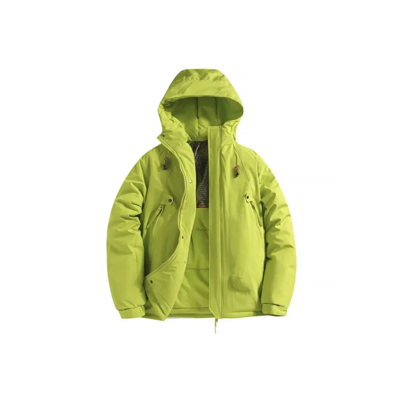 MASGLO Puffer Jacket Unisex Black-3