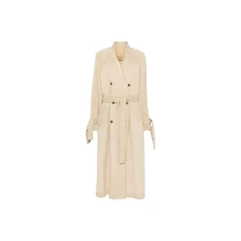 UMA WANG Double Breasted Tied Waist Coat