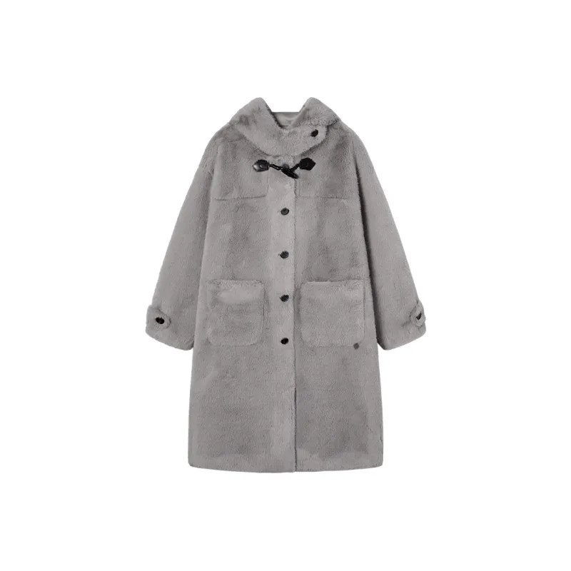 EPTISON WOMAN Velvet feel Coat Women's-2