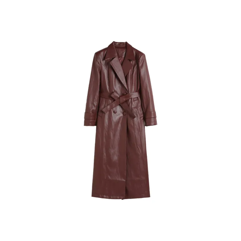 Hang Yi Court Leather Jacket Women's-0