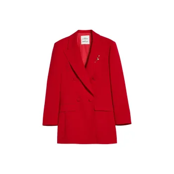 Marella X Emily Ratajkowski Waisted Blazer