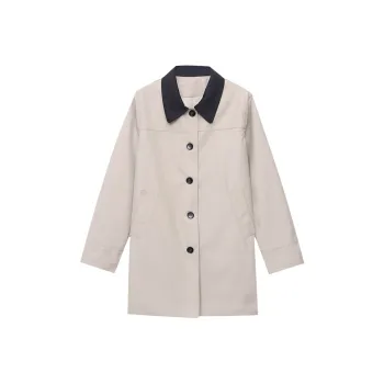 CHARM PICK Trench Coat Women's Beige