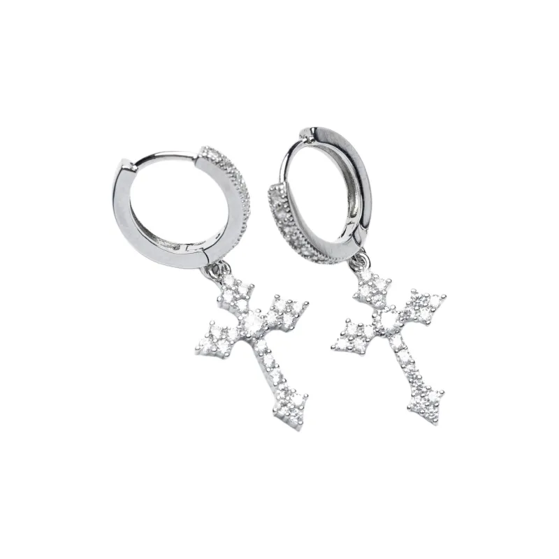 JEANSWEST Silver Plated Earrings Unisex-0