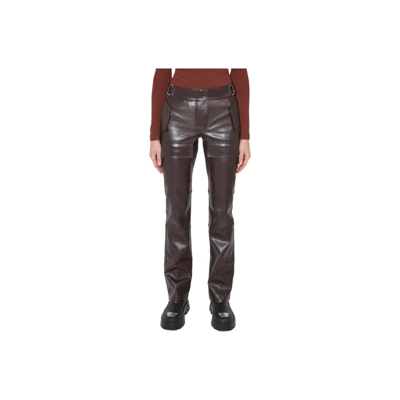 Misbhv Low-rise Bootcut Trousers-0