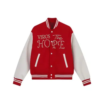 IDLE SOUL Spring Fall Baseball Jacket Women's