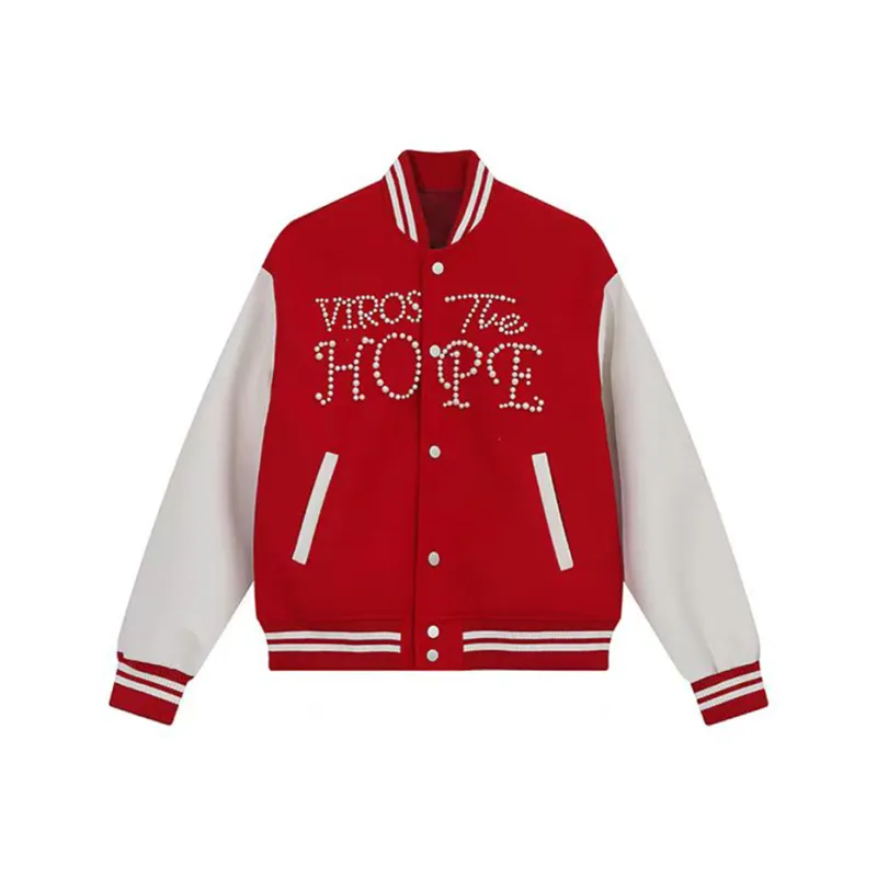 IDLE SOUL Spring Fall Baseball Jacket Women's-0