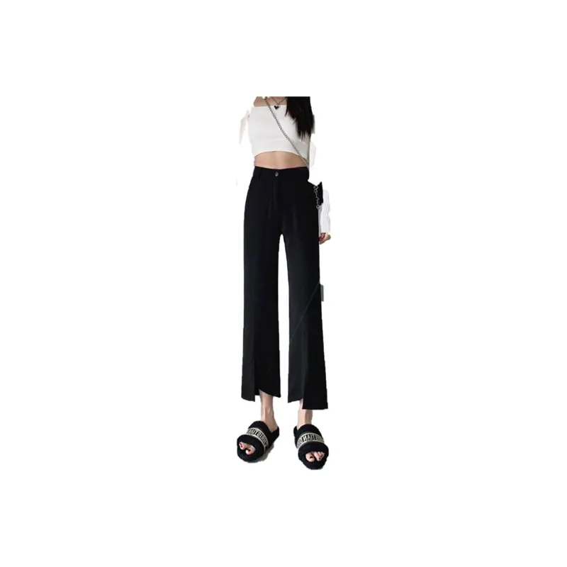 A head of Agua Casual Pants Women's Black-0