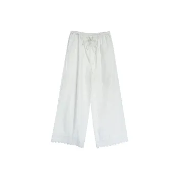 CHARM PICK Casual Pants Women's White