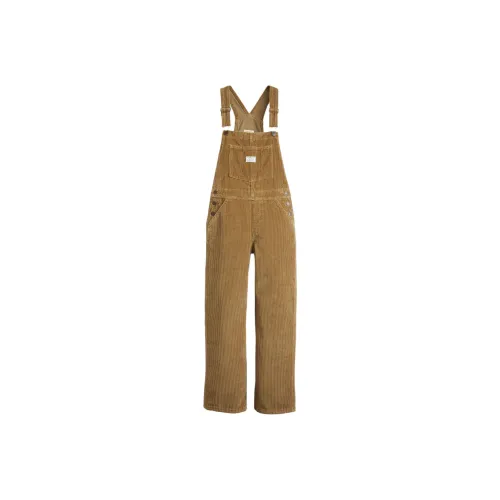 Levis Overalls Women's Brown