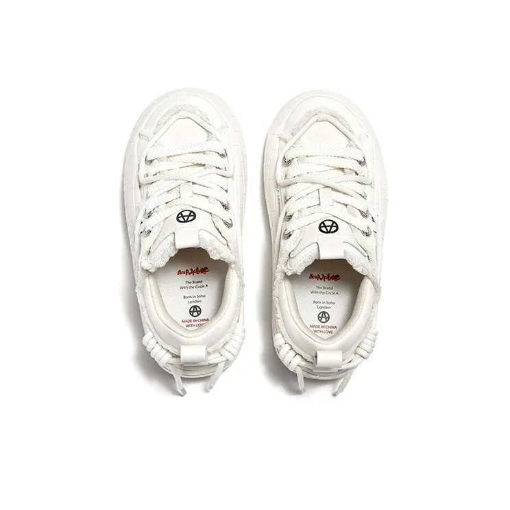 Acupuncture Height Increasing, Abrasion Resistant, Lightweight, And Breathable Low Top Skateboard Shoes Unisex-7