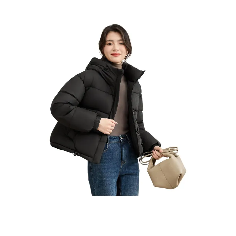 CARBAMMI Puffer Jacket Women's Black-0