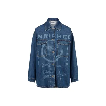 Iceberg SS25 Denim Jacket Women's Indigo