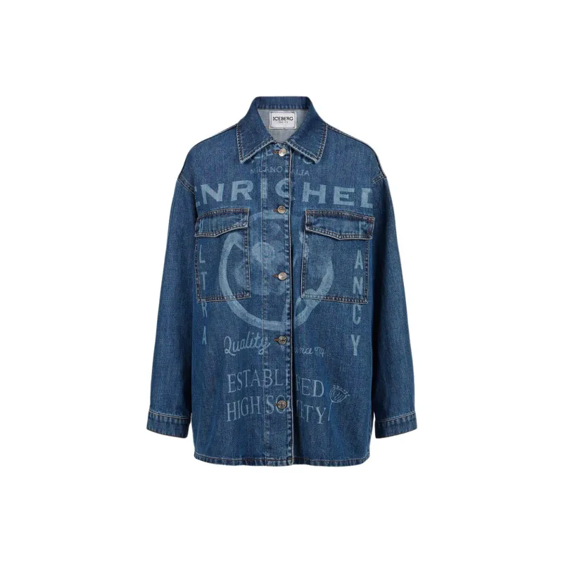 Iceberg SS25 Denim Jacket Women's Indigo-0