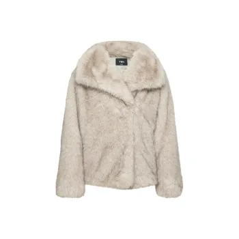 ARITZIA FW24 Ten Banter Coat Real Faux Fur Coats Women's BEIGE/Light Brown