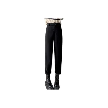 Ya Sheep People Casual Pants Women's Black